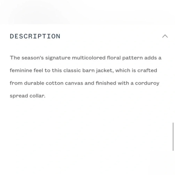 Rare Polo Ralph Lauren | Floral Canvas Barn Jacket | Small Petite - Picture 4 of 15